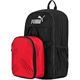 PUMA Unisex Kid's Colony Lunch Kit & Backpack Combo, High Risk Red/Black, Medium