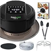 Sousvide Art 7-in-1 Instant Pot Air Fryer Lid 8 qt, Instant Pot Pressure Cooker Attachment - Fryer Lid - Instapot Accessory -