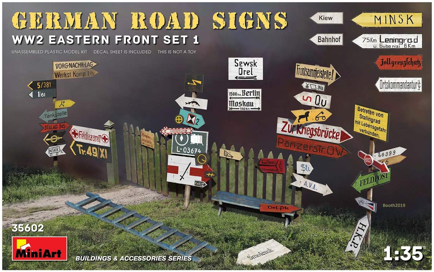 Miniart 1: 35 - German Road Signs WWII (Eastern Front 1)
