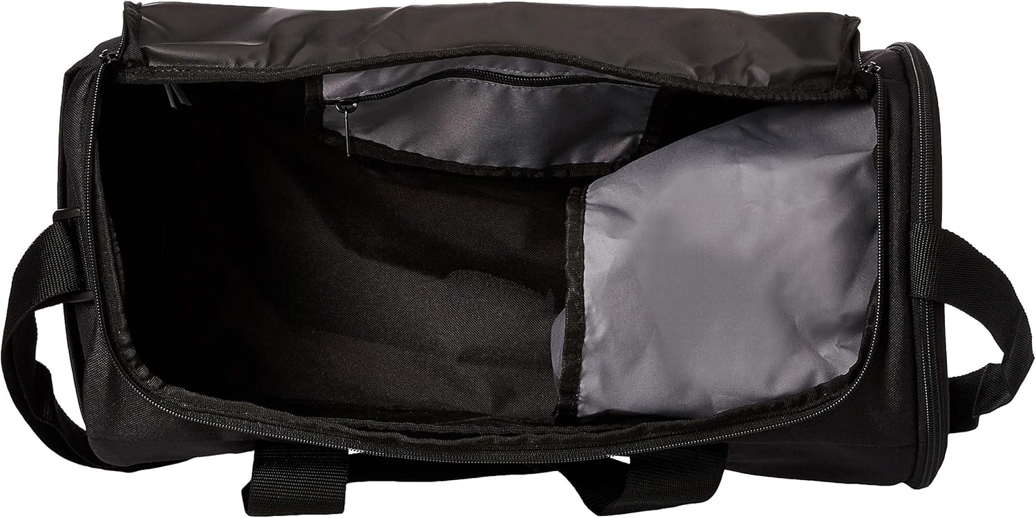 NIKE Team Women's Training Duffel Bag, Black/Black/White, One Size : Clothing