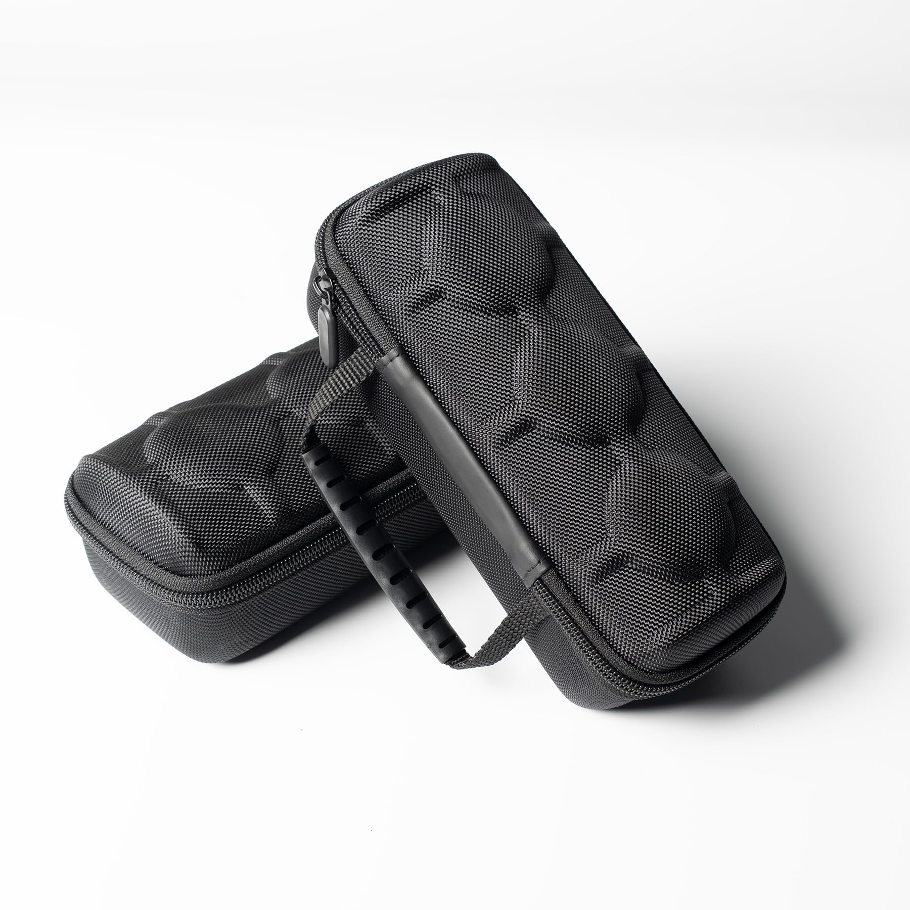 AUKURA watch case for travel and storage, hard 3 slots Watch Roll Organizer for Men and Women(Brown Microfiber Lining)