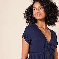 Amazon Essentials Women's Waisted Maxi Dress
