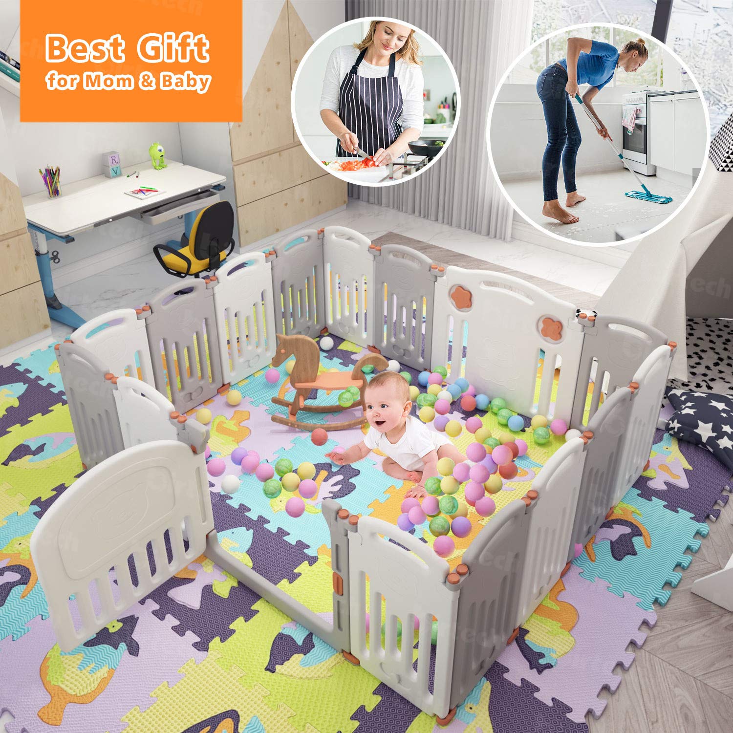 best outdoor baby play yard