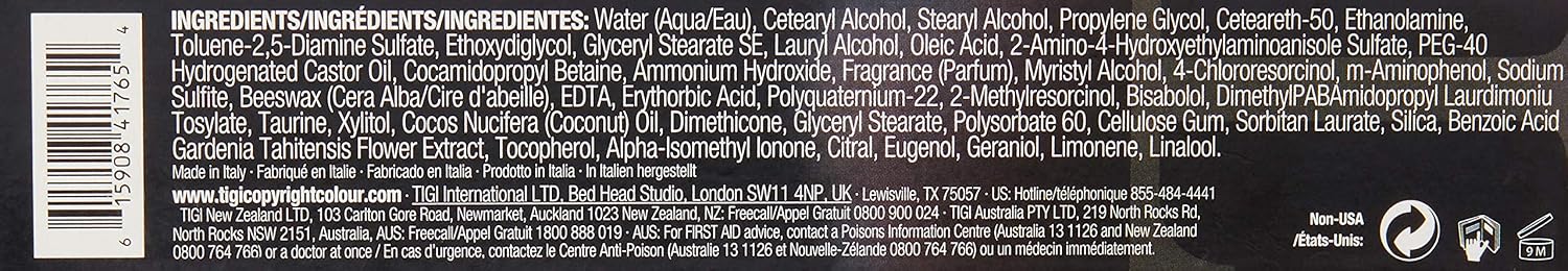 Tigi Creative Black Natural 2/0 60 ml - Image 5
