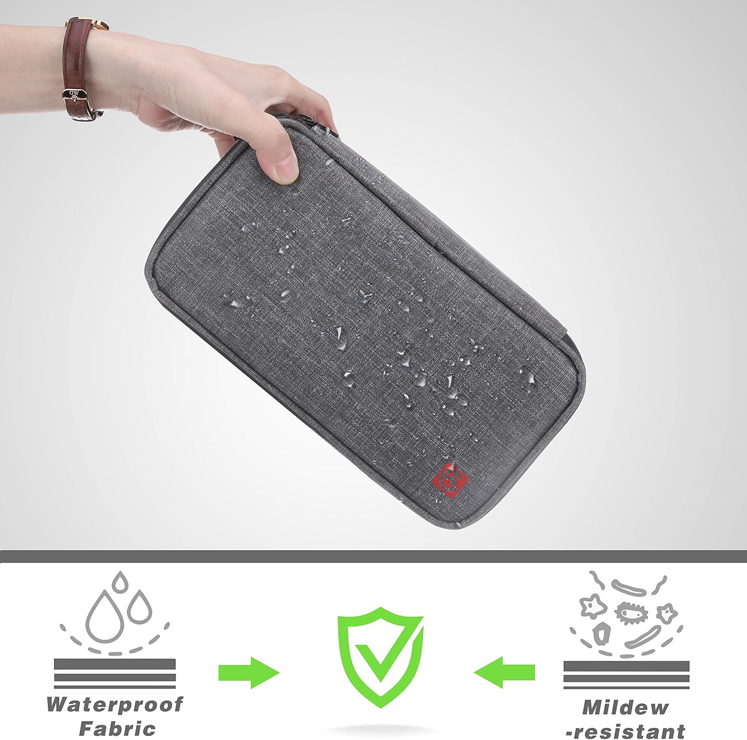 ALLCAMP Insulin Cooler Travel Bag for Diabetic Organize Medication with 4 Ice Packs (TPU): Health & Personal Care