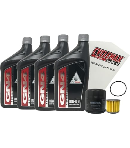 Amazon.com: Cyclemax Semi Synthetic Oil Change Kit compatible with