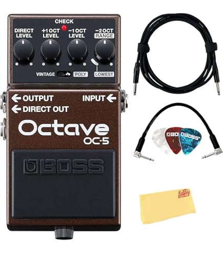 ゆ*ず様 “OC-3”　BOSS Super Octave Boss OC-3 Dual Super Octave Pedal Reviews | Sweetwater