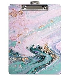 Better Office Products Fashion Clipboard, Marble