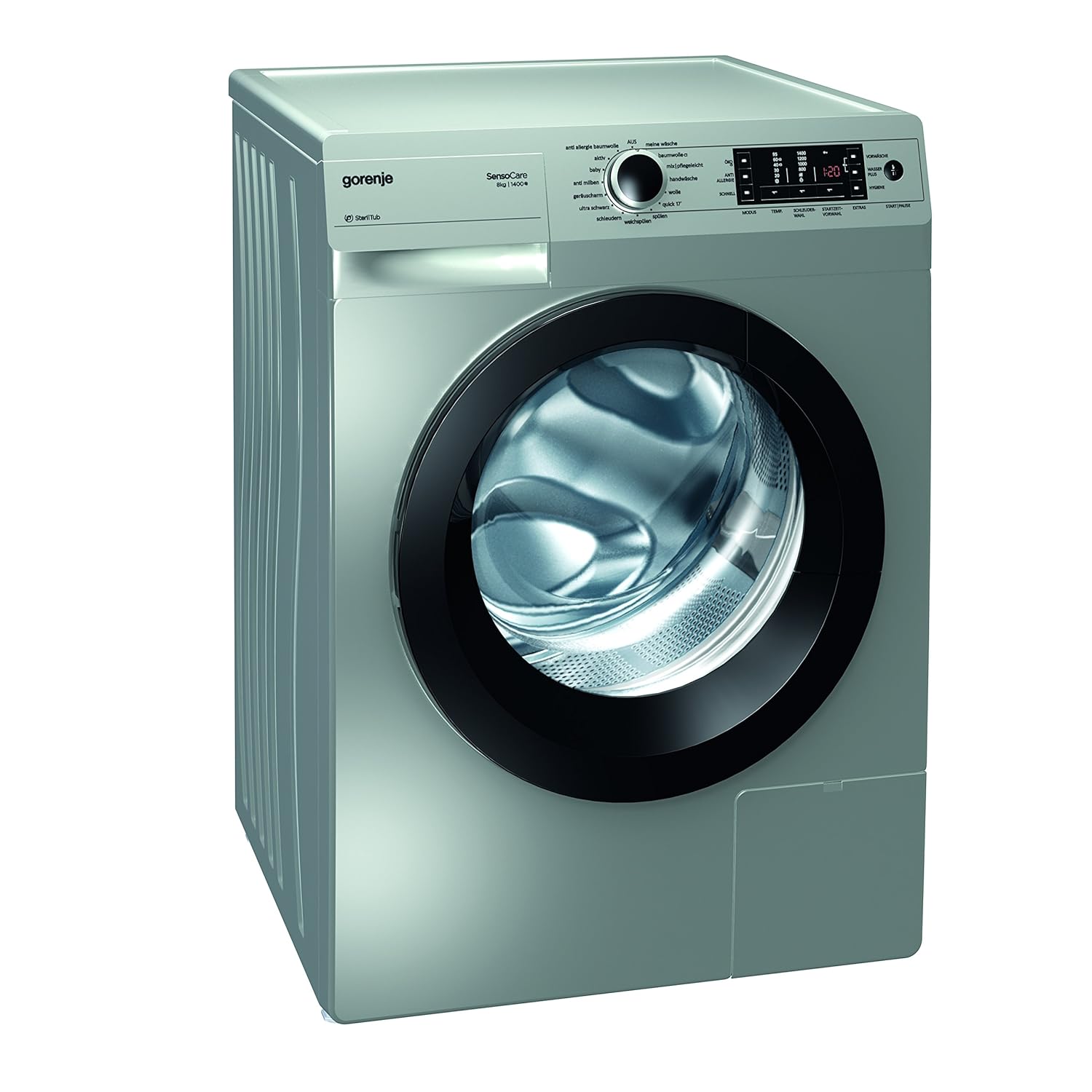 Gorenje W 8543 TA Waschmaschine FL / A+++ / 8 kg / 1400 UpM / silber