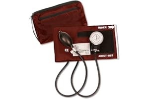 Prestige Medical - 882-BUR Sphygmomanometer with Color Coordinated Carrying Case, Burgundy