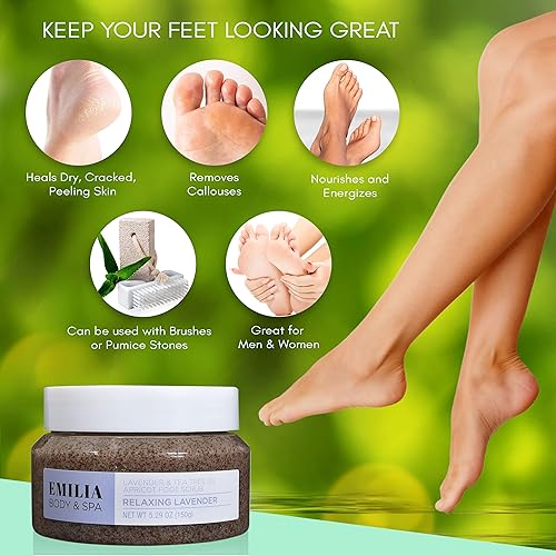 Sugar Scrub Homemade Foot Scrub For Cracked Heels Emilia Foot