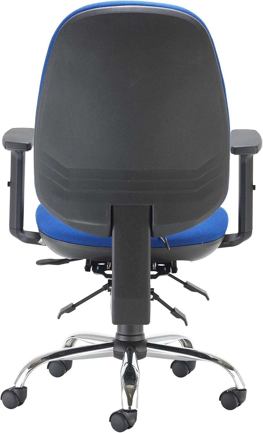 Office Hippo Ergonomic Chair, Chrome Base, Adjustable Arms, Lumbar Pump