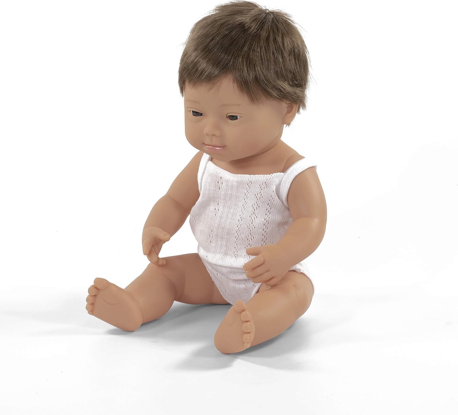 Miniland BABY DOWN CAUCASIC BOY 38 CM,31170, Empty