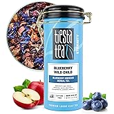 Tiesta Tea Blueberry Wild Child, Loose Leaf, Blueberry Hibiscus Herbal Tea, Premium Non-Caffeinated Blend, Make Hot or Iced, 
