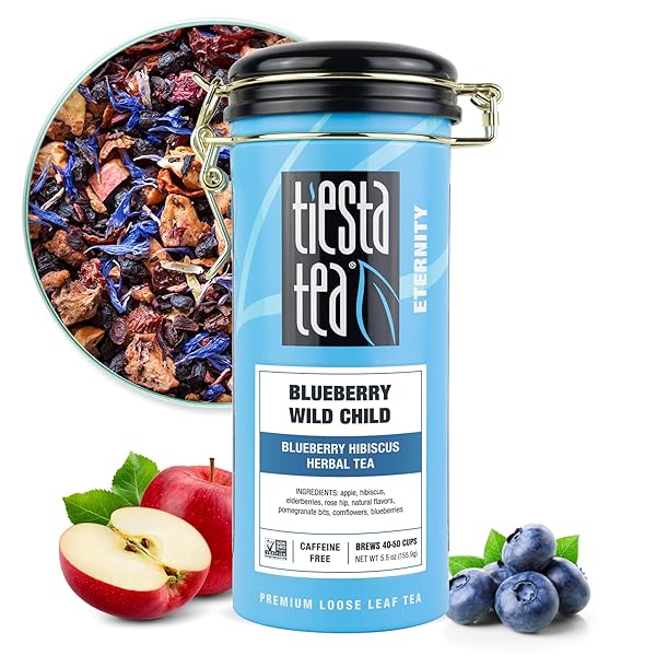 TIESTA TEA BLUEBERRY WILD CHILD, LOOSE LEAF, BLUEBERRY...