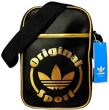 adidas originals sport backpack black gold