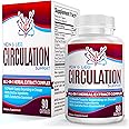 Vein & Leg Circulation Support Supplement (All-in-1) with 8 Active Ingredients - Natural Blood Circulation Booster - Vein Health Formula - Leg & Vein Supplements - 90 Capsules