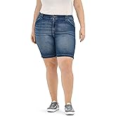Lee Women's Plus Size Legendary 9" Chino Bermuda Short
