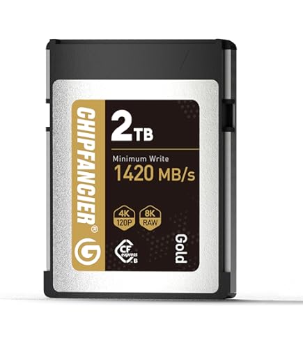 Amazon.com: 1TB CFexpress Type B Memory Card, Raw 8K Video