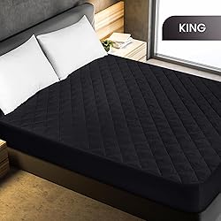 Utopia Bedding Quilted Fitted Mattress Pad, King