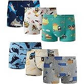 Kakamin Baby Boys Trainer Underwear Little Kids Underpants Potty Toddler Boys Boxer Briefs Multiple Pack Of 6