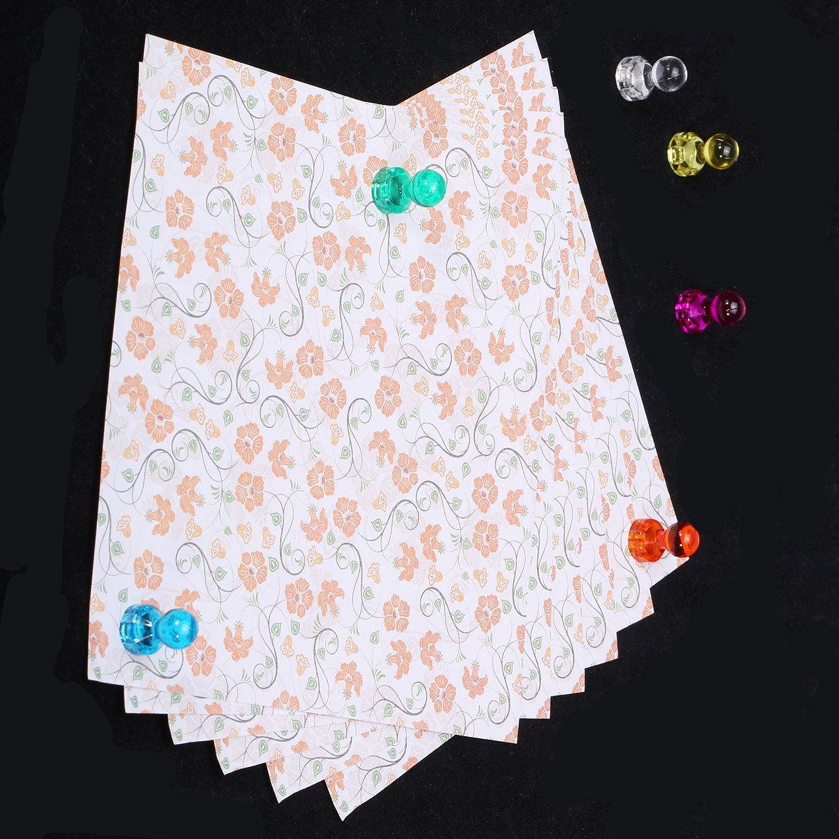 Chinchetas magnéticas, Charminer 50 imanes presas para puerta ...