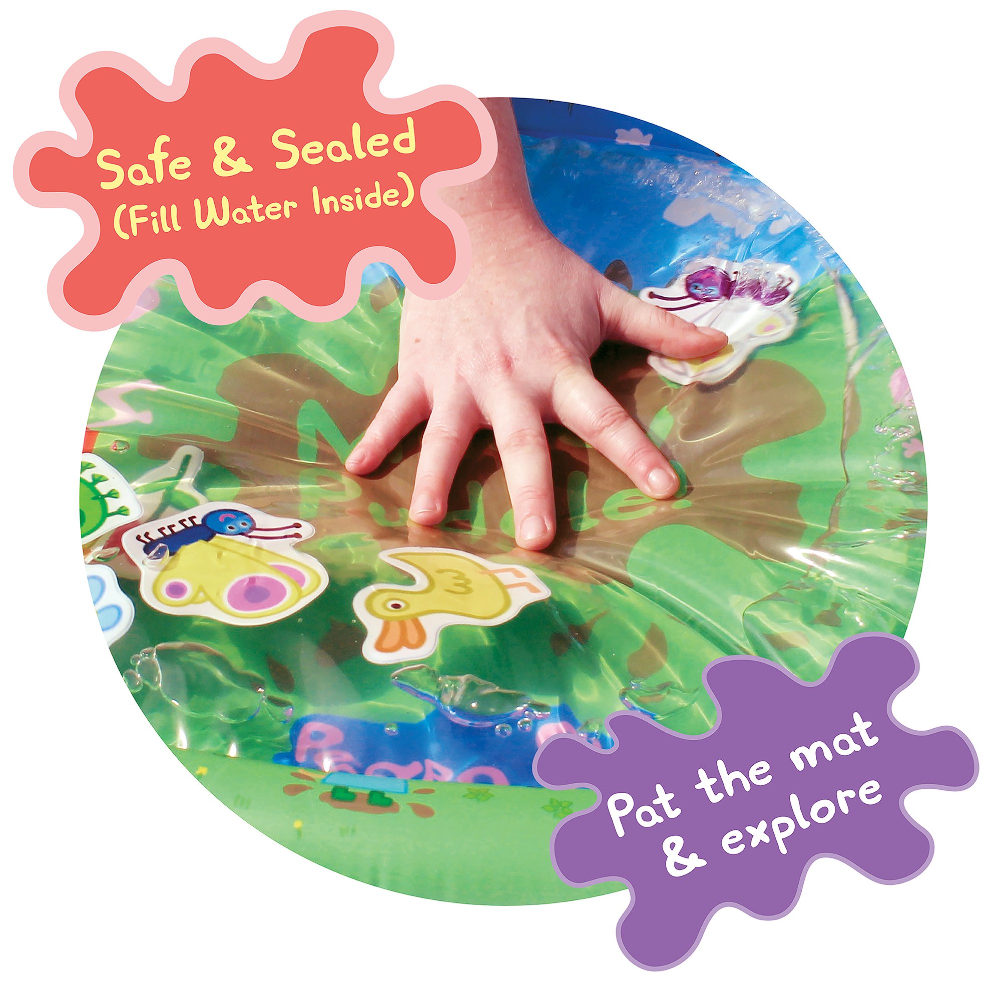 peppa pig inflatable muddy puddle play mat