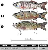 Truscend Easy Catch Swimmax Lifelike 4-Segment Jointed Swimbait view 6