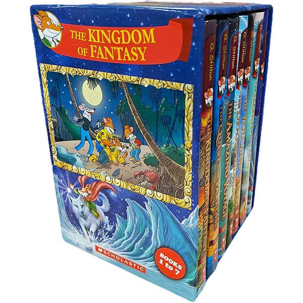 Geronimo Stilton Journey Through Time Box Of 8 Books: Geronimo