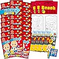 Cocomelon Mini Party Favors Set for Kids - Bundle with 24 Mini Cocomelon Grab n Go Play Packs with Coloring Pages, Stickers and More (Cocomelon Birthday Party Supplies)