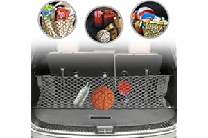 TN TRUNKNETS INC Envelope Style Automotive Elastic Trunk Mesh Cargo Net for KIA Telluride 2020-2025 - Premium Trunk Organizers and Storage - Luggage Net for SUV - Best Car Organizer for KIA Telluride