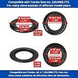 Your Day Mate Strainer Basket Seal 2pk for Franke 3.5" Drain Sets 133.0060.773 view 4
