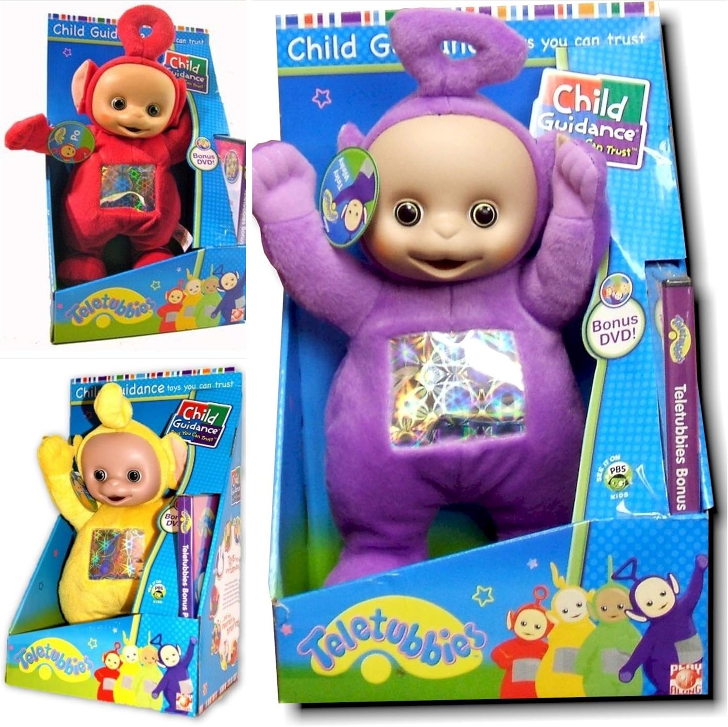 teletubbies toy set