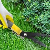 Jardineer Sharp Grass Shears Handheld SK5 Steel Blades Lightweight Ergonomic view 5