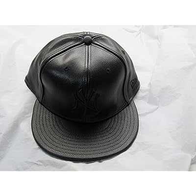 Yankees Fitted Hat Yankee Caps Amazon New Era NY Yankees Leather