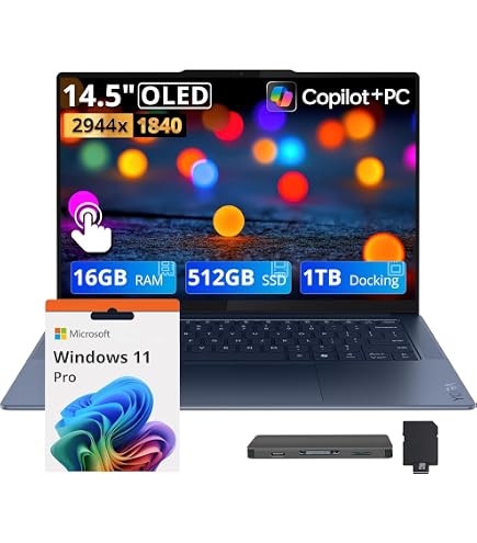 Amazon.com: Lenovo Yoga Slim 7X Copilot PC Laptop 14.5