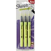 Sharpie Clear View Highlighter Stick, Yellow, 3/Pack (1950745)
