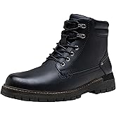 Jousen Mens Boots Fashion Casual Boot Hiking Zipper Chukka Boots for Men