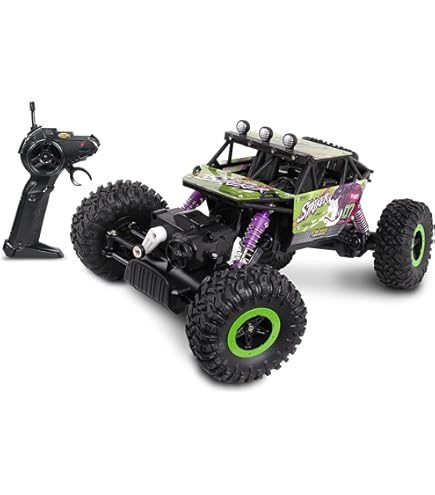 Amazon.com: NKOK Mean Machines 1:16 2.4GHz RC Rock Crawler Venom