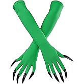 choyaxo Claw Gloves Gloves with Claws Halloween Glove for Halloween Cosplay Costume Accessory