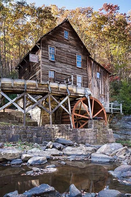 Amazon Com Glade Creek Grist Mill West Virginia By Tom Dempsey