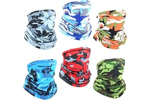 luculach Cooling Neck Gaiter for Men Women UV Protection Face Mask Neck Cover Fishing Bandanas balaclava