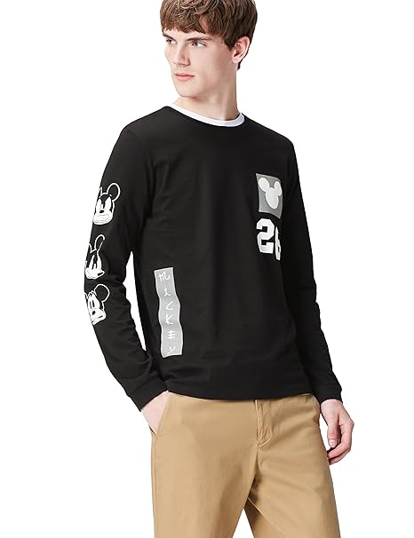 polo de mickey mouse para hombre