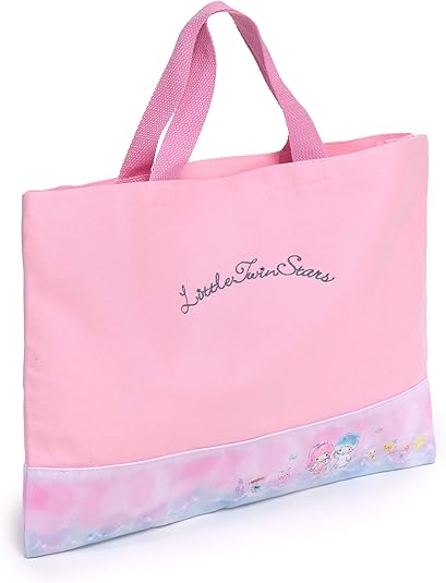 Amazon キキララ レッスンバッグ リトルツインスターズ シンプルレッスンバッグ キッズ Qts 2101 ピンク 006 レッスンバッグ