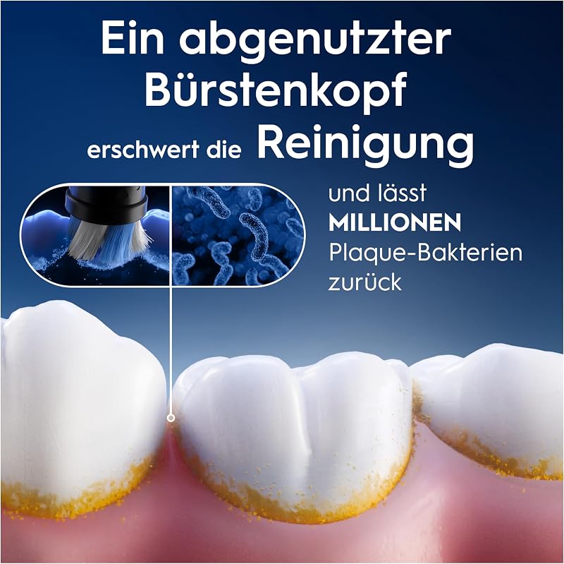 iO Aufsteckbürsten Ultimative Reinigung, Weiß, 8 Stück