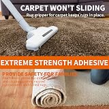 TAPEBEAR Heavy-Duty Double Sided Carpet Tape 2 in x 40 yd Removable view 5