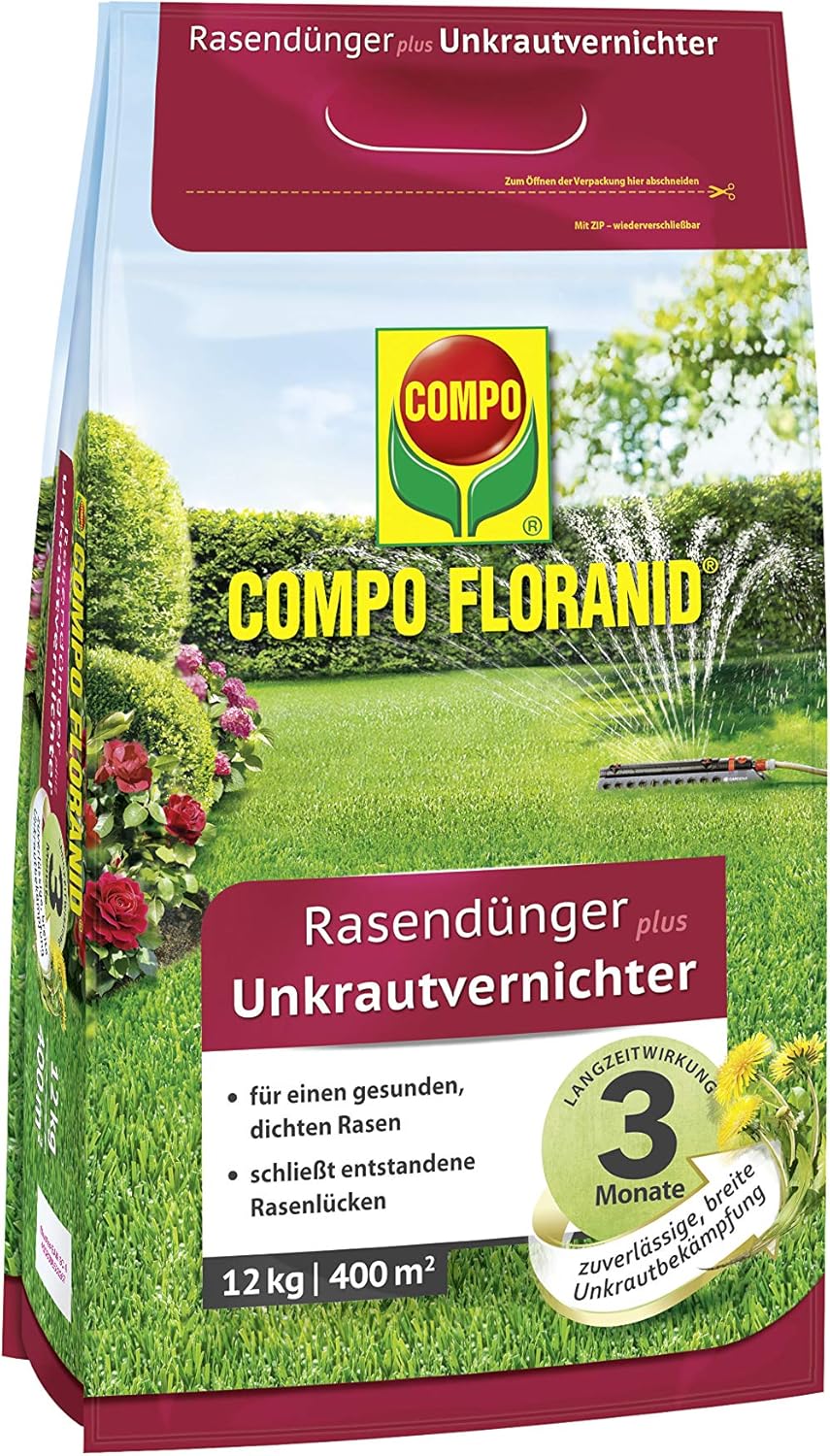 Compo Floranid Rasendünger plus Unkrautvernichter