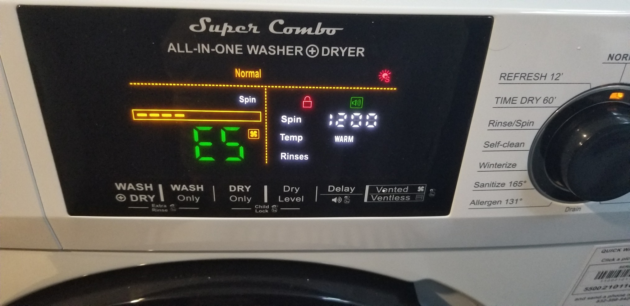 34/mo Finance Equator Digital Compact 110V Vented/Ventless 18 lbs