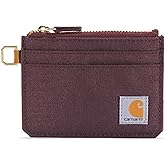 Carhartt Women's Nylon Duck Zippered Card Keeper Wallet