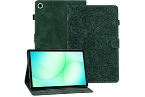 Vaitasy Case for Samsung Galaxy Tab A11+ Plus / A9+ 11-Inch 2025/2023 PU Leather Shockproof Full Body Rugged Stand Cover with